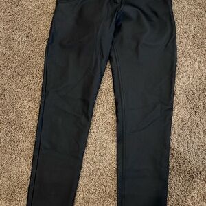 Freddy Black Faux Leather pants, size, small, bum lifting, washed but not worn